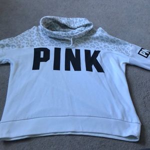 Victoria secret pink cowl neck sweatshirt